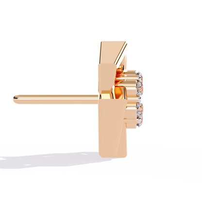 Floral Matrix Studs