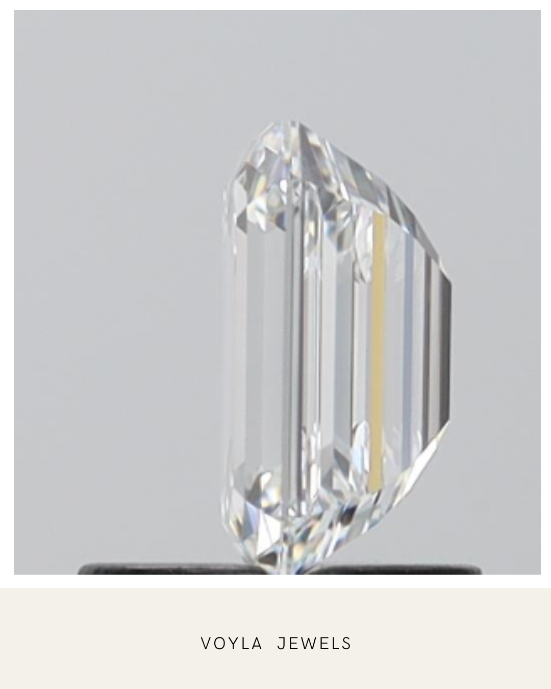 Lab Grown Emerald Diamond 1.00ct E VS1
