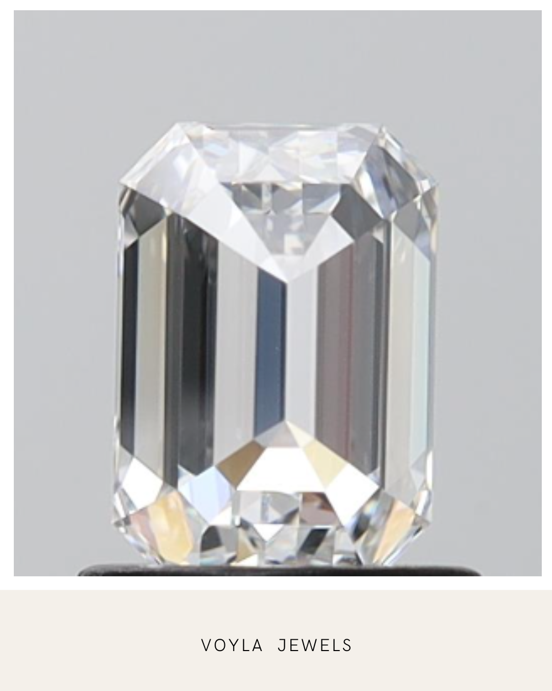 Lab Grown Emerald Diamond 1.00ct E VS1