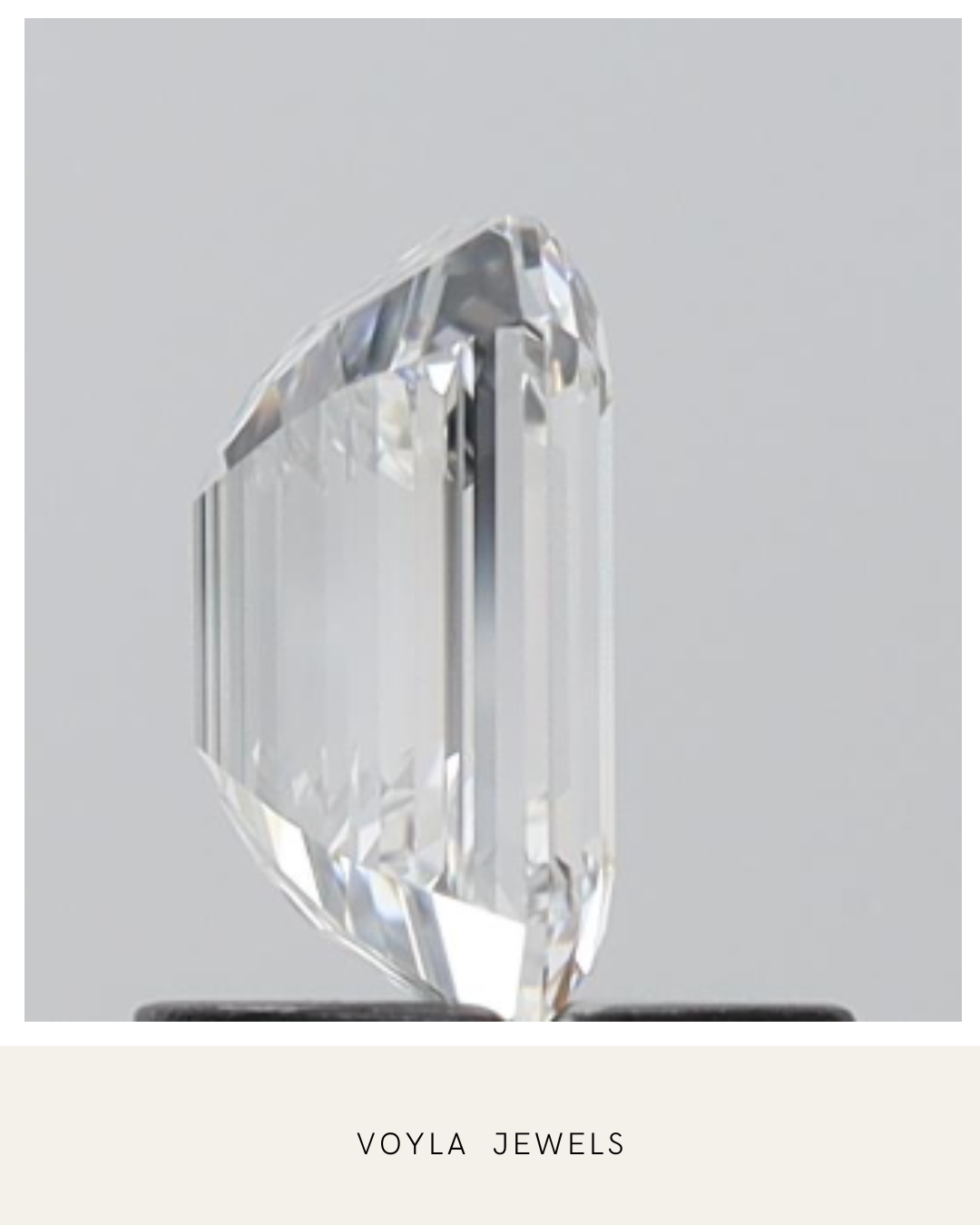 Lab Grown Emerald Diamond 1.00ct E VS1