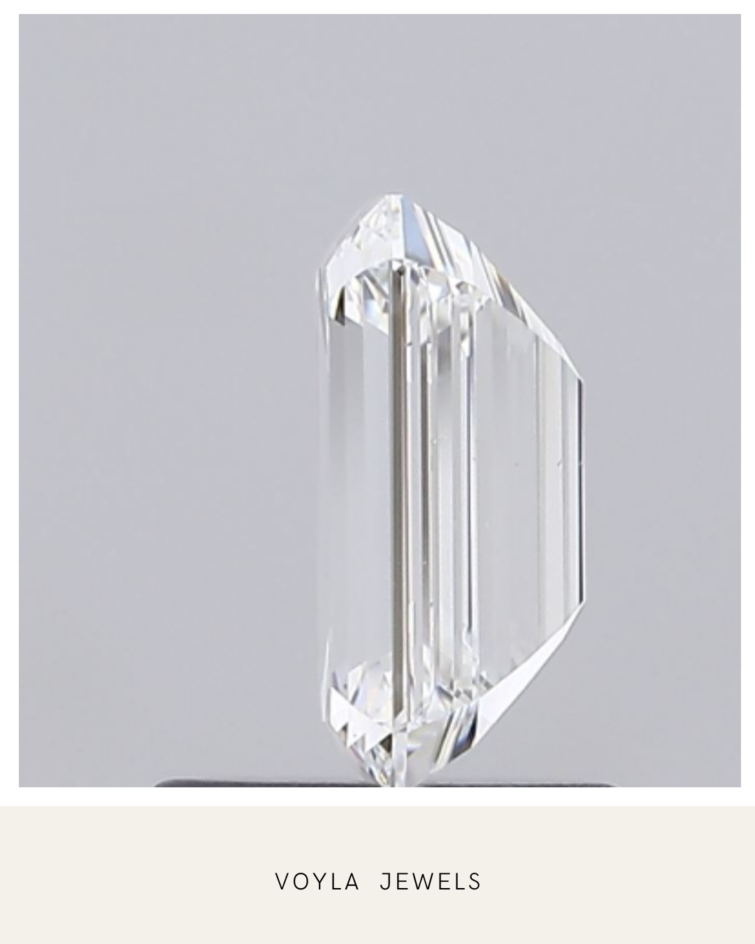 Lab Grown Emerald Diamond 1.00ct E VS2