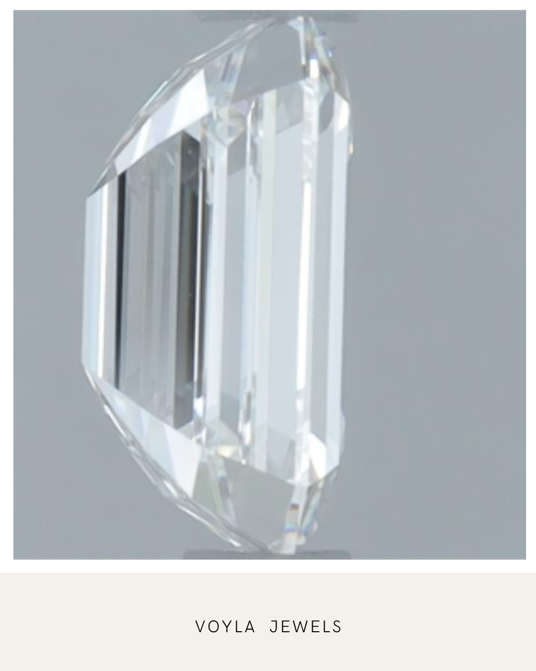 Lab Grown Emerald Diamond 1.00ct E VVS2