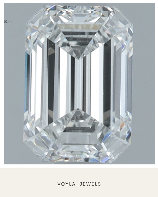 Lab Grown Emerald Diamond 1.00ct E VVS2