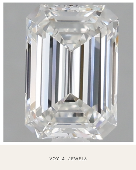 Lab Grown Emerald Diamond 1.00ct F VVS1