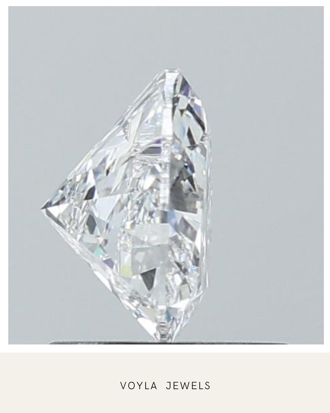 Lab Grown Heart Diamond 1.00ct D VVS1
