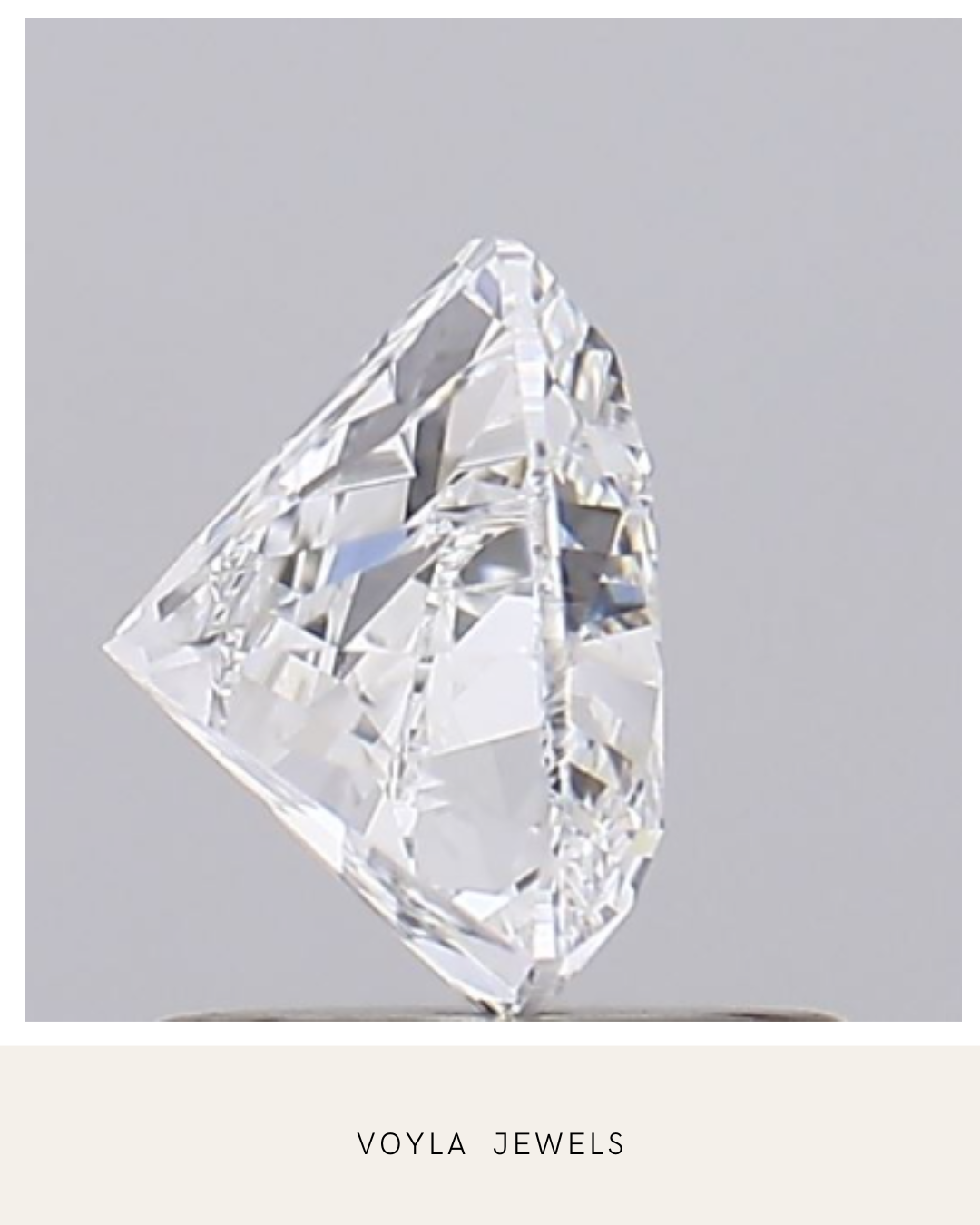 Lab Grown Heart Diamond 1.00ct E VS1