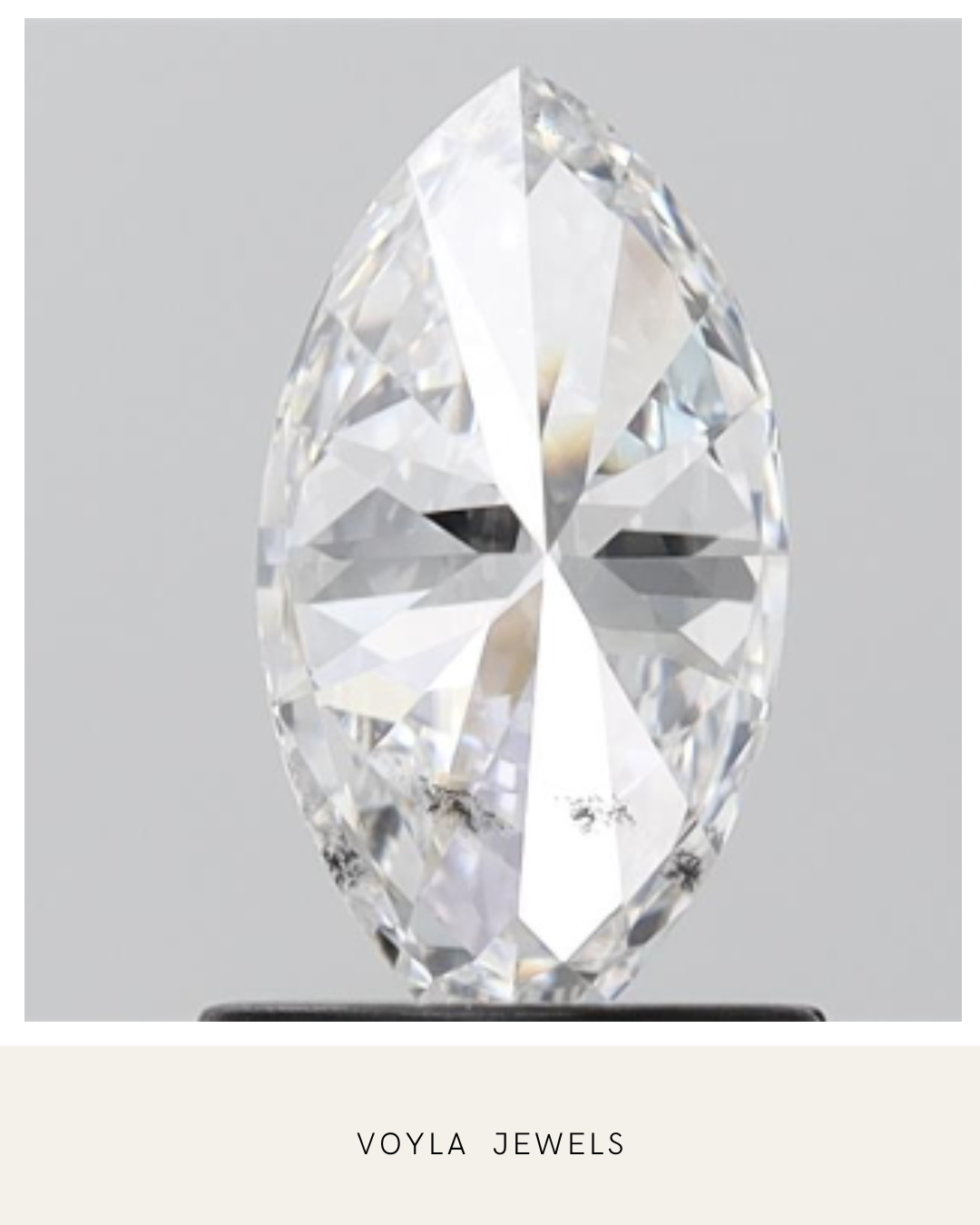 Lab Grown Marquise Diamond 1.00ct D VS2