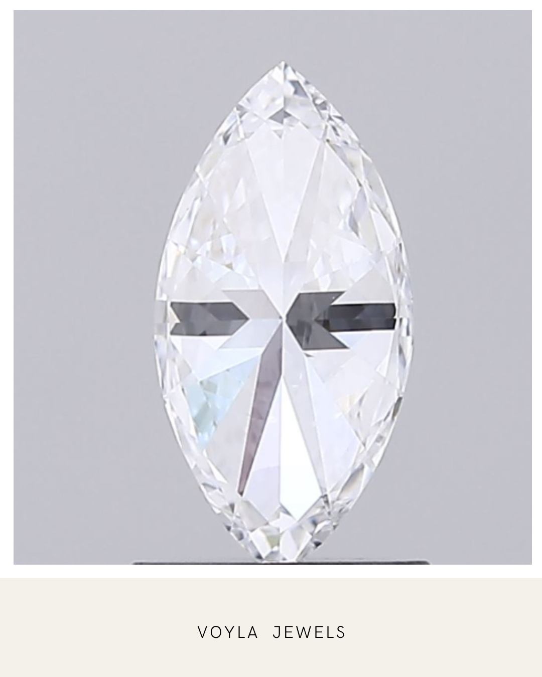Lab Grown Marquise Diamond 1.00ct D VVS1