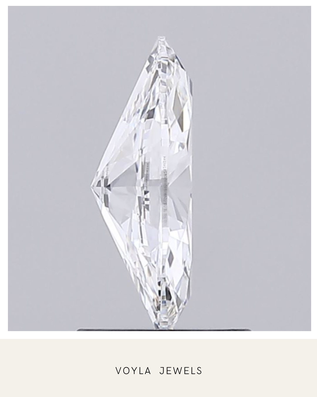 Lab Grown Marquise Diamond 1.00ct D VVS1