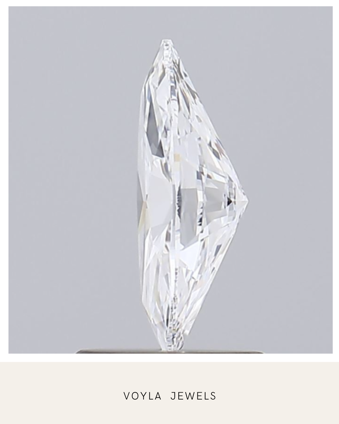 Lab Grown Marquise Diamond 1.00ct D VVS2