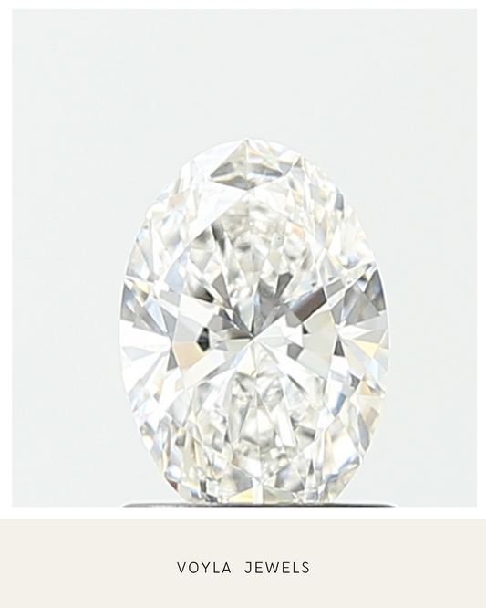 Lab Grown Oval Diamond 1.00ct F VS2