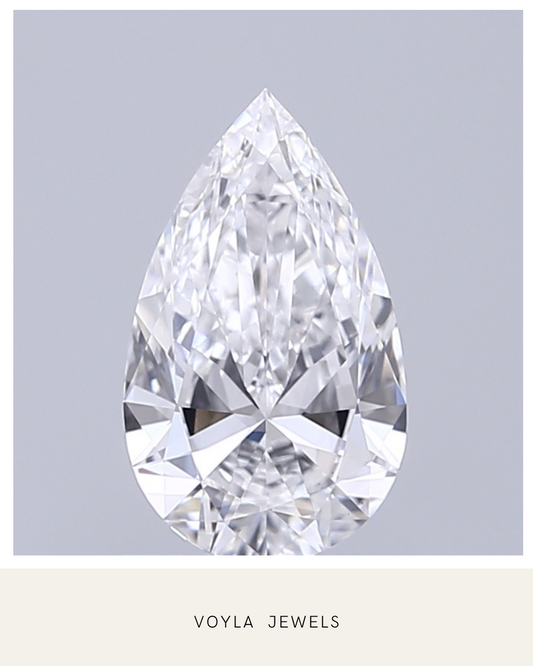 Lab Grown Pear Diamond 1.00ct E VS1