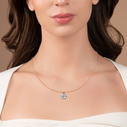 SolAura Solitaire Pendant