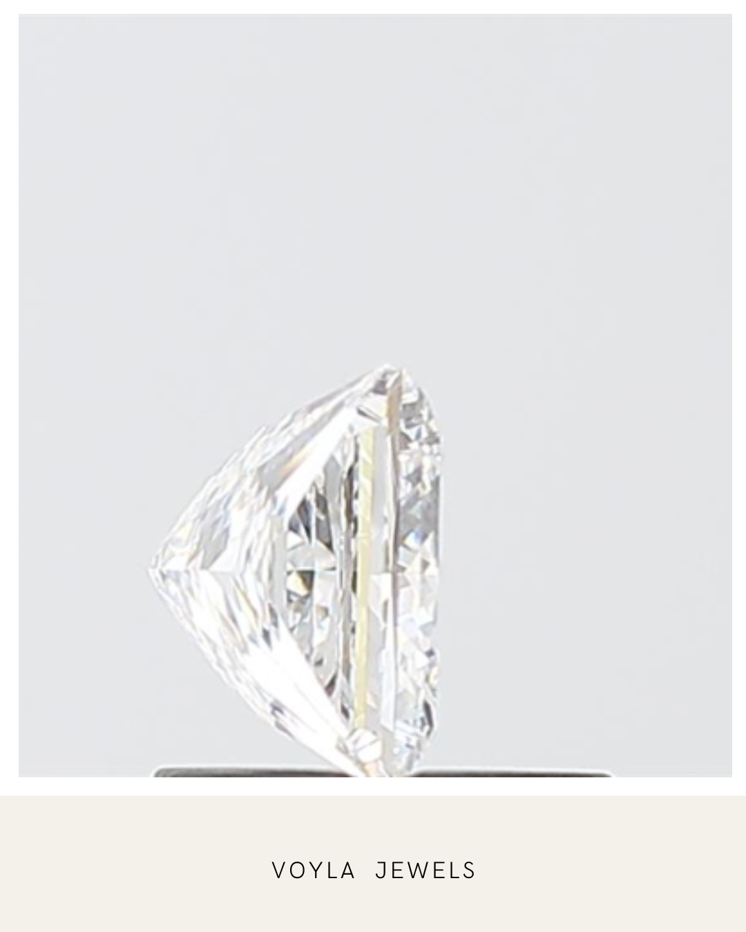 Lab Grown Princess Diamond 1.00ct D VS2