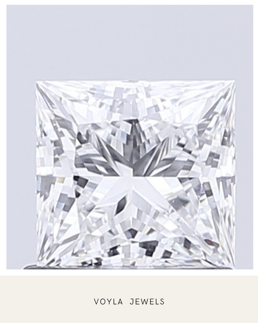 Lab Grown Princess Diamond 1.00ct D VVS2