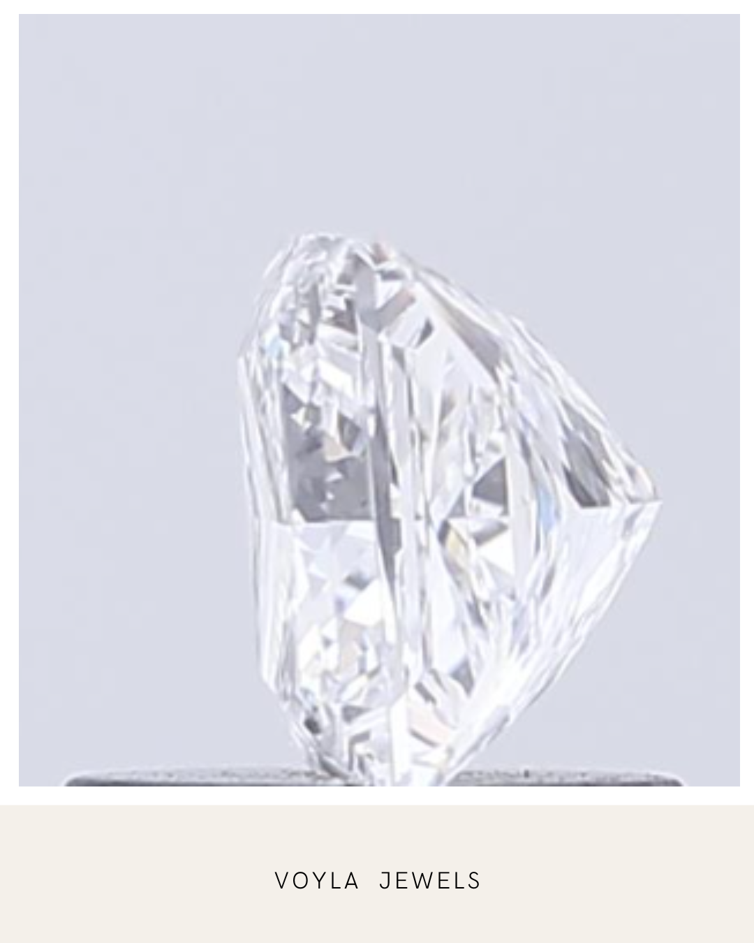 Lab Grown Princess Diamond 1.00ct D VVS2