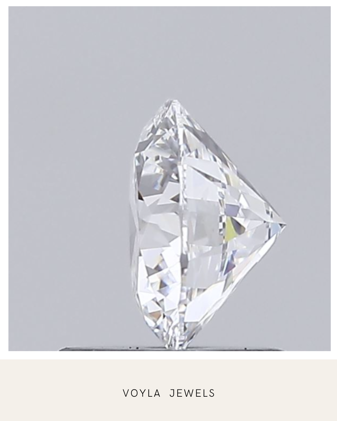 Lab Grown Round Diamond 1.00ct D VS1