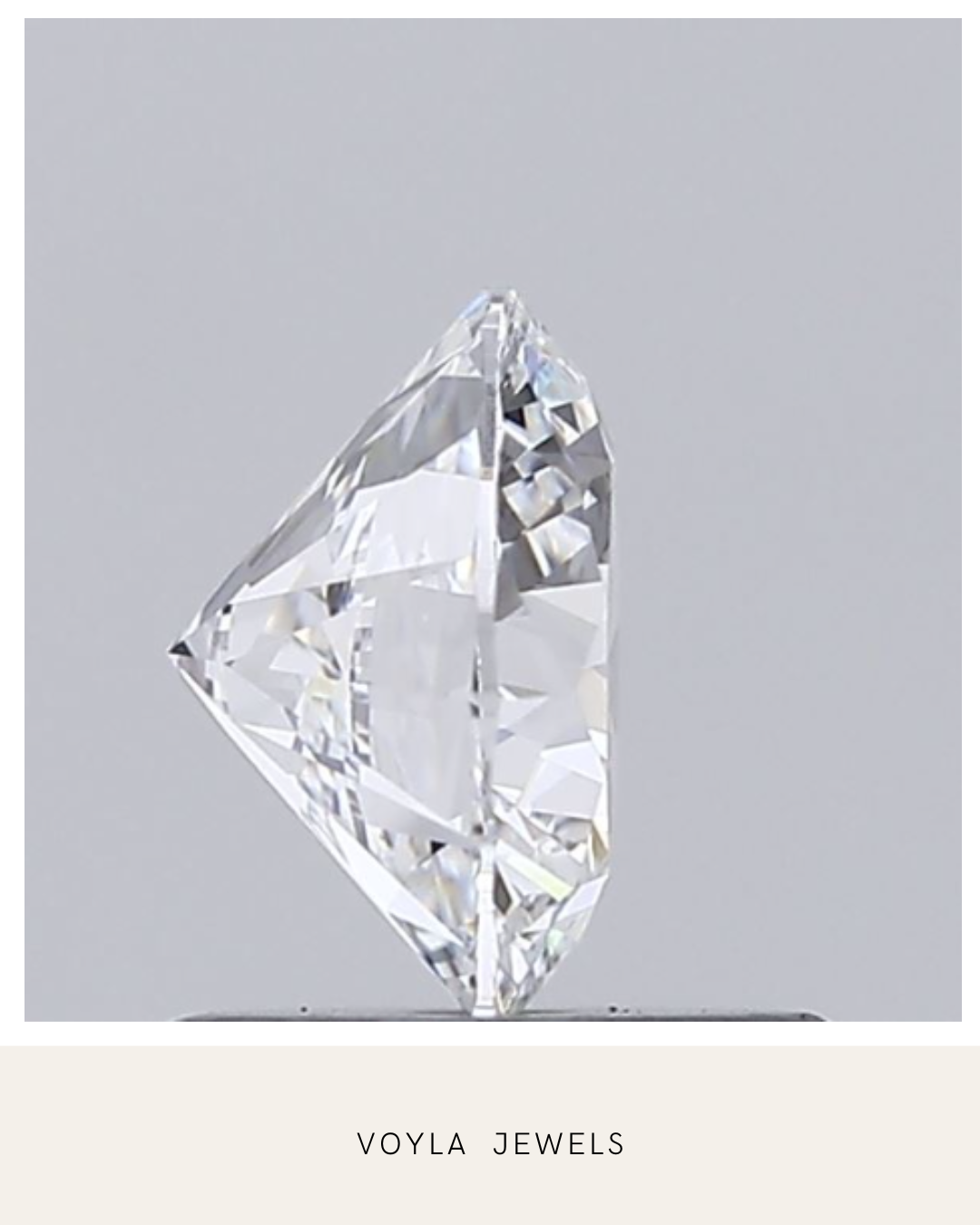 Lab Grown Round Diamond 1.00ct D VS1