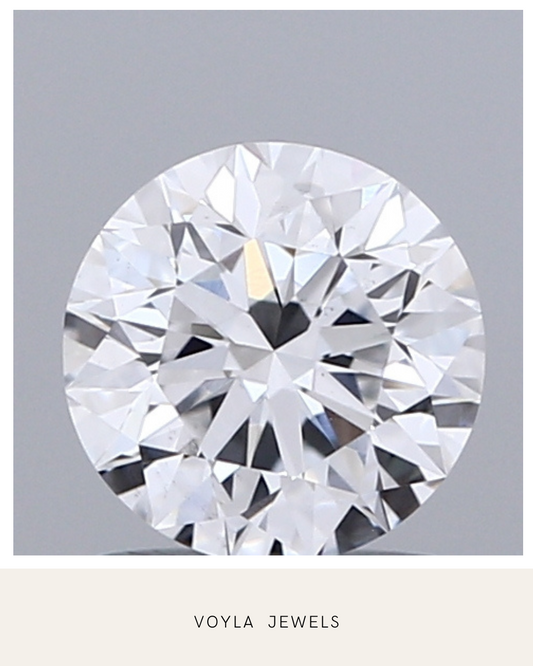 Lab Grown Round Diamond 1.00ct F VS2