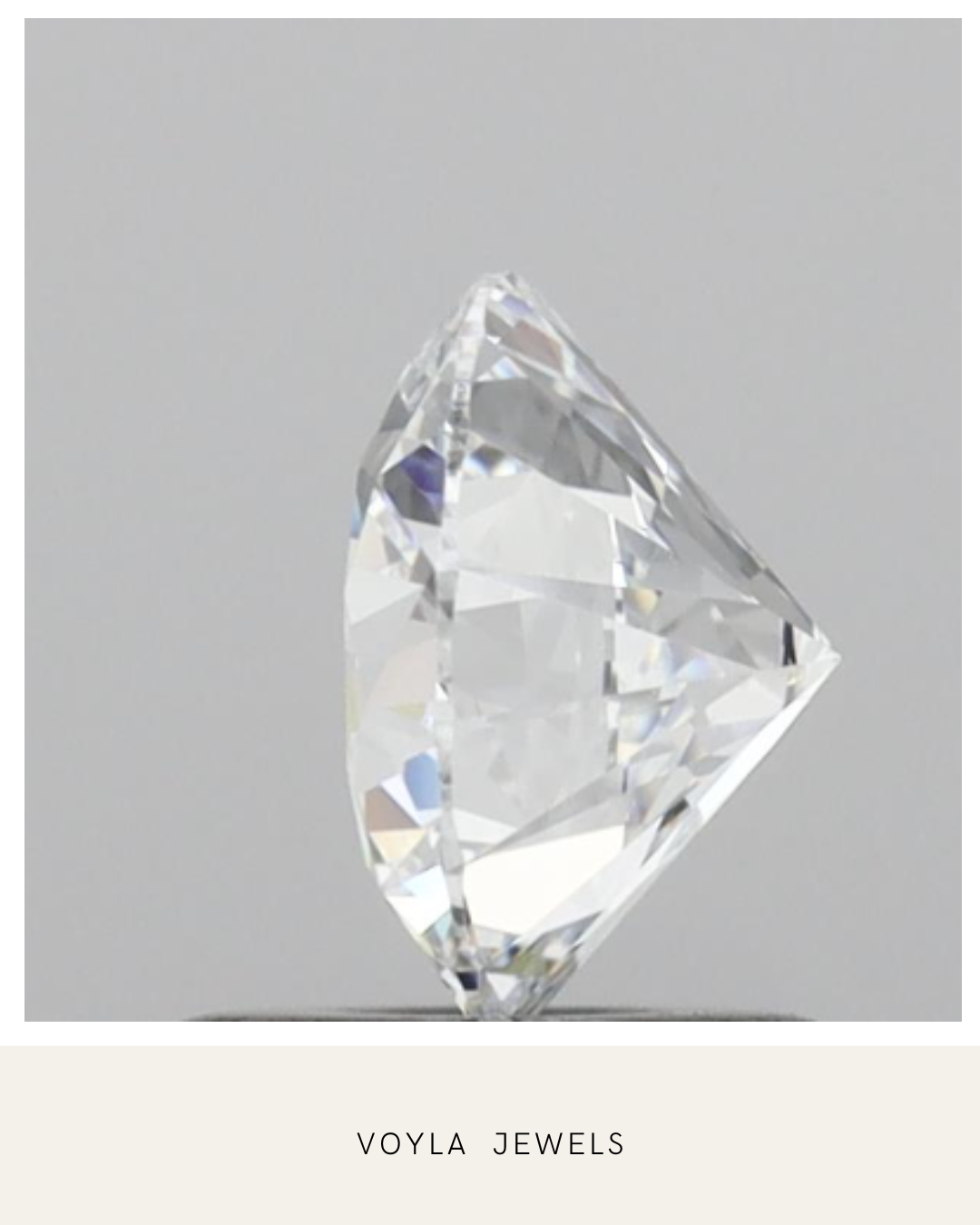 Lab Grown Round Diamond 1.00ct E IF