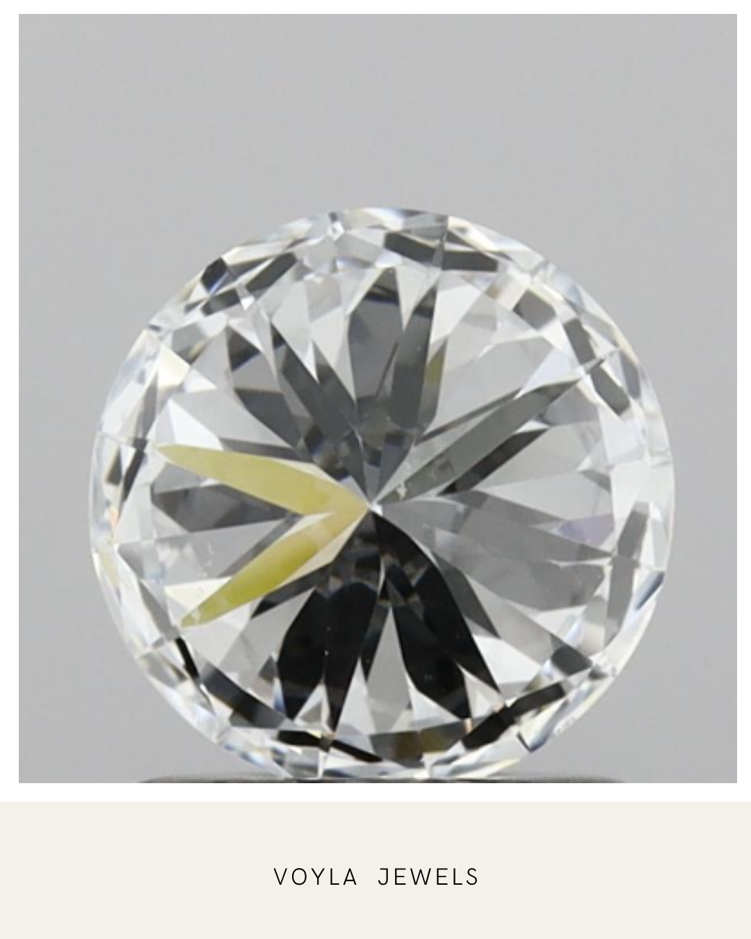 Lab Grown Round Diamond 1.00ct E IF