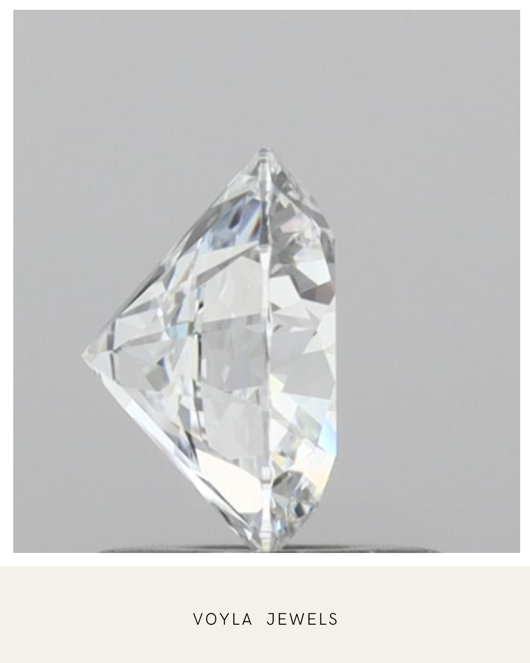 Lab Grown Round Diamond 1.00ct E IF