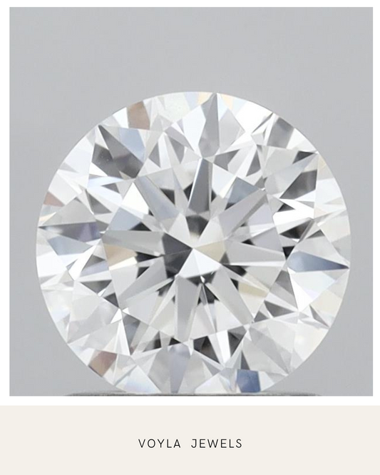 Lab Grown Round Diamond 1.00ct E VS1
