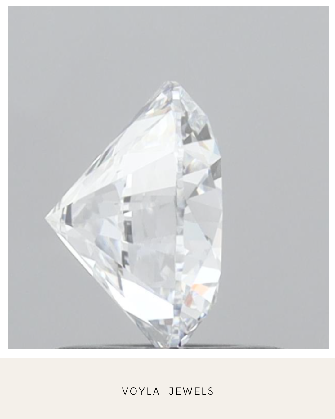 Lab Grown Round Diamond 1.00ct E VS1