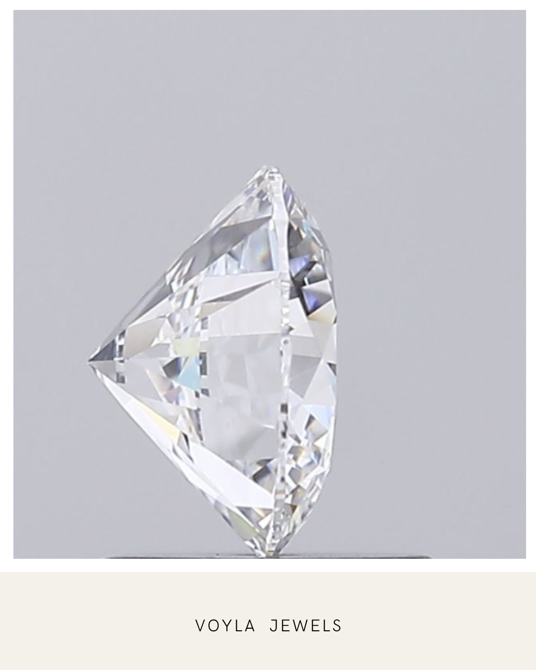 Lab Grown Round Diamond 1.00ct E VVS2