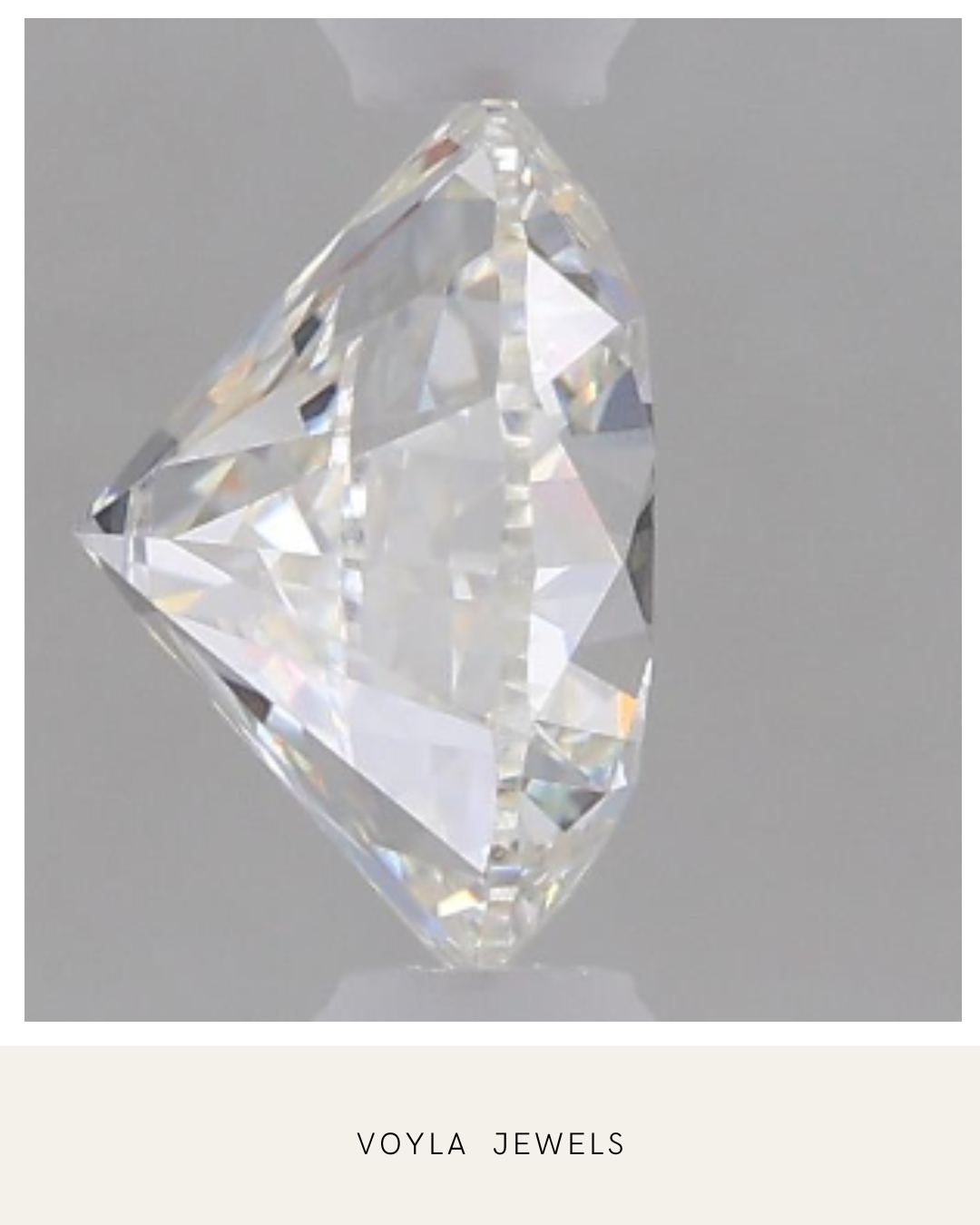 Lab Grown Round Diamond 1.00ct F IF