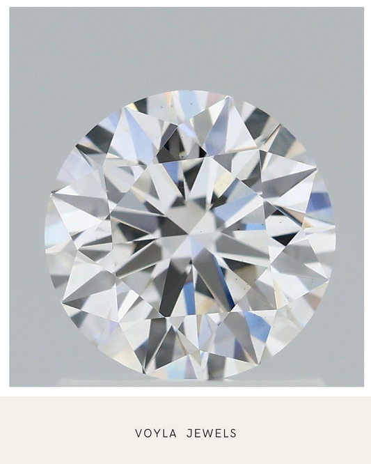 Lab Grown Round Diamond 1.00ct E VS2
