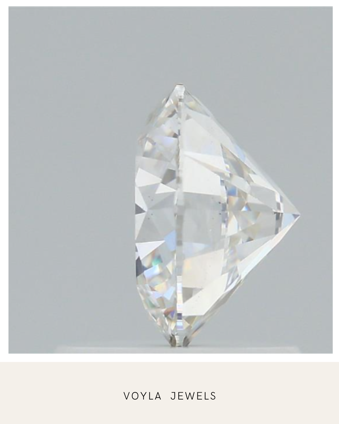 Lab Grown Round Diamond 1.00ct E VS2
