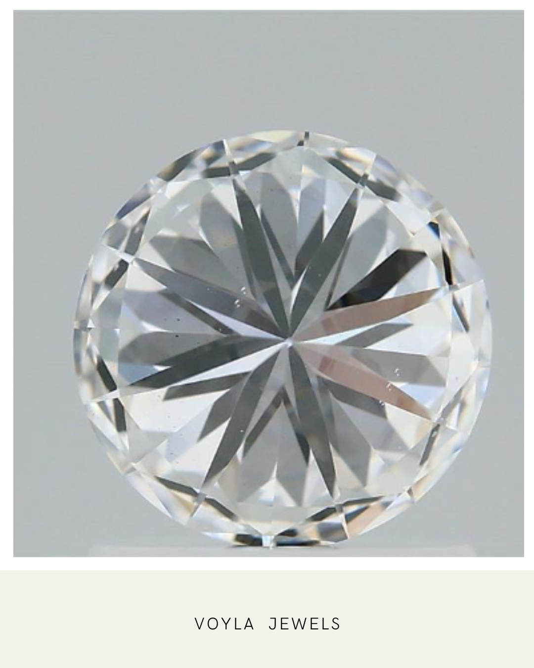 Lab Grown Round Diamond 1.00ct E VS2
