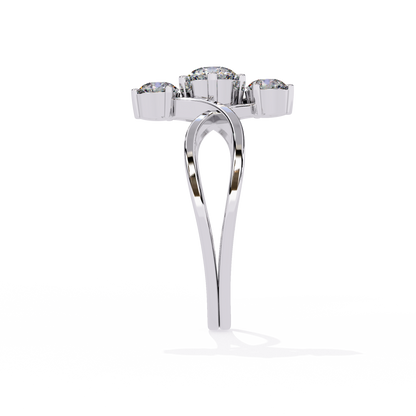 Knot Diamond Ring