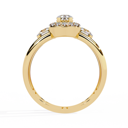 Dual Grace Diamond Ring