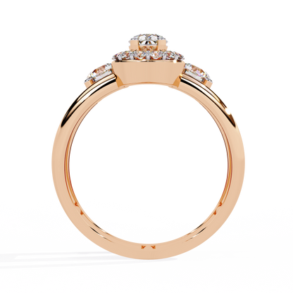 Dual Grace Diamond Ring