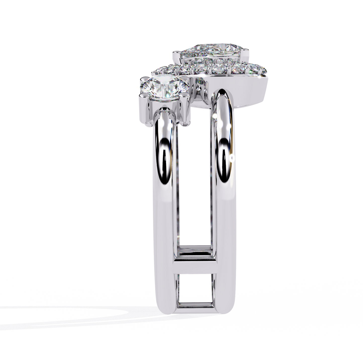 Dual Grace Diamond Ring
