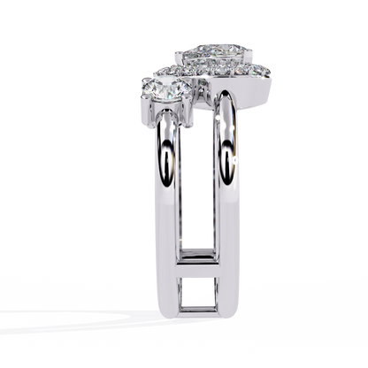 Dual Grace Diamond Ring