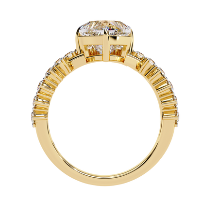 Royal Heart Diamond Ring