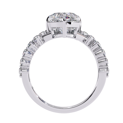 Royal Heart Diamond Ring