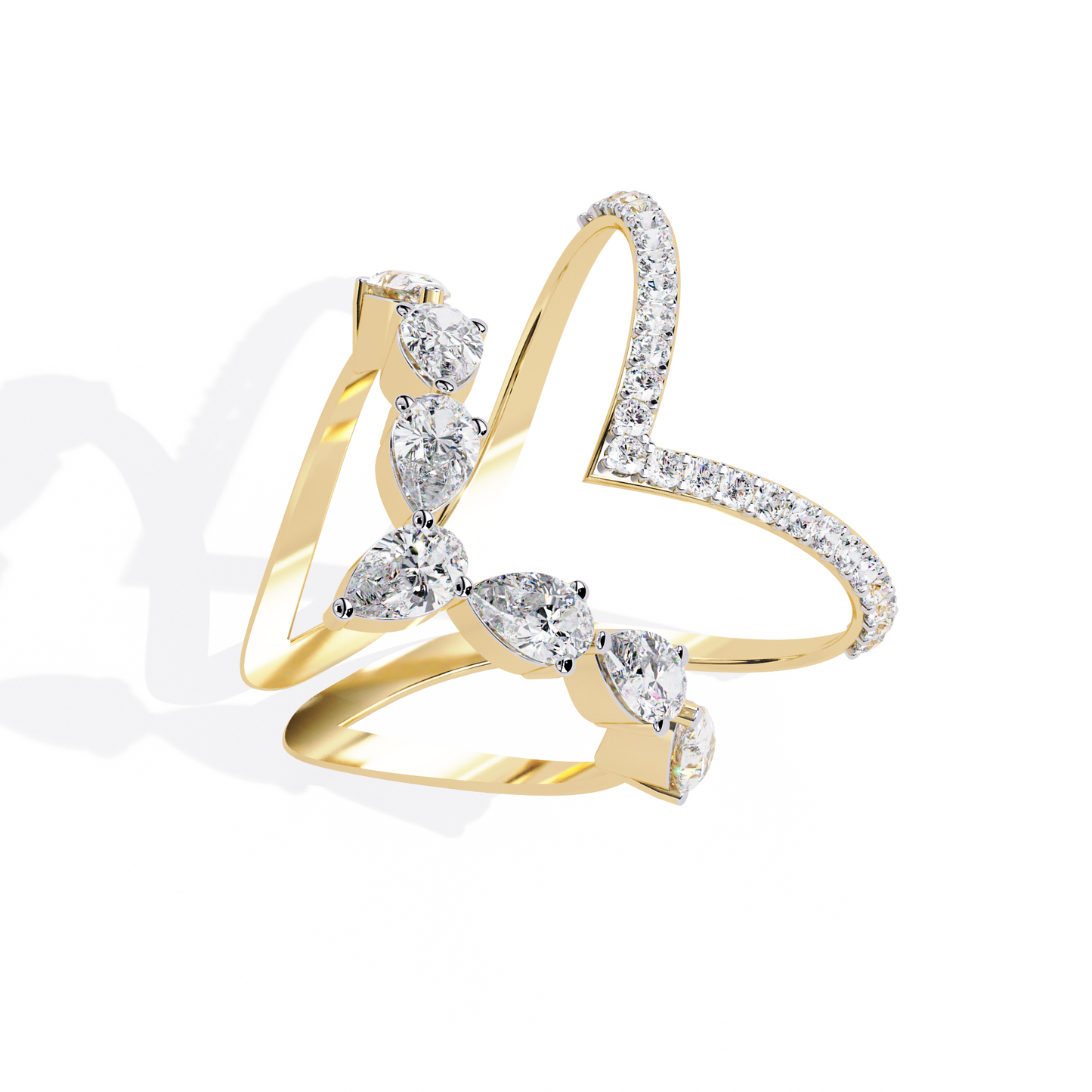 Eclipse Gleam Diamonds Ring