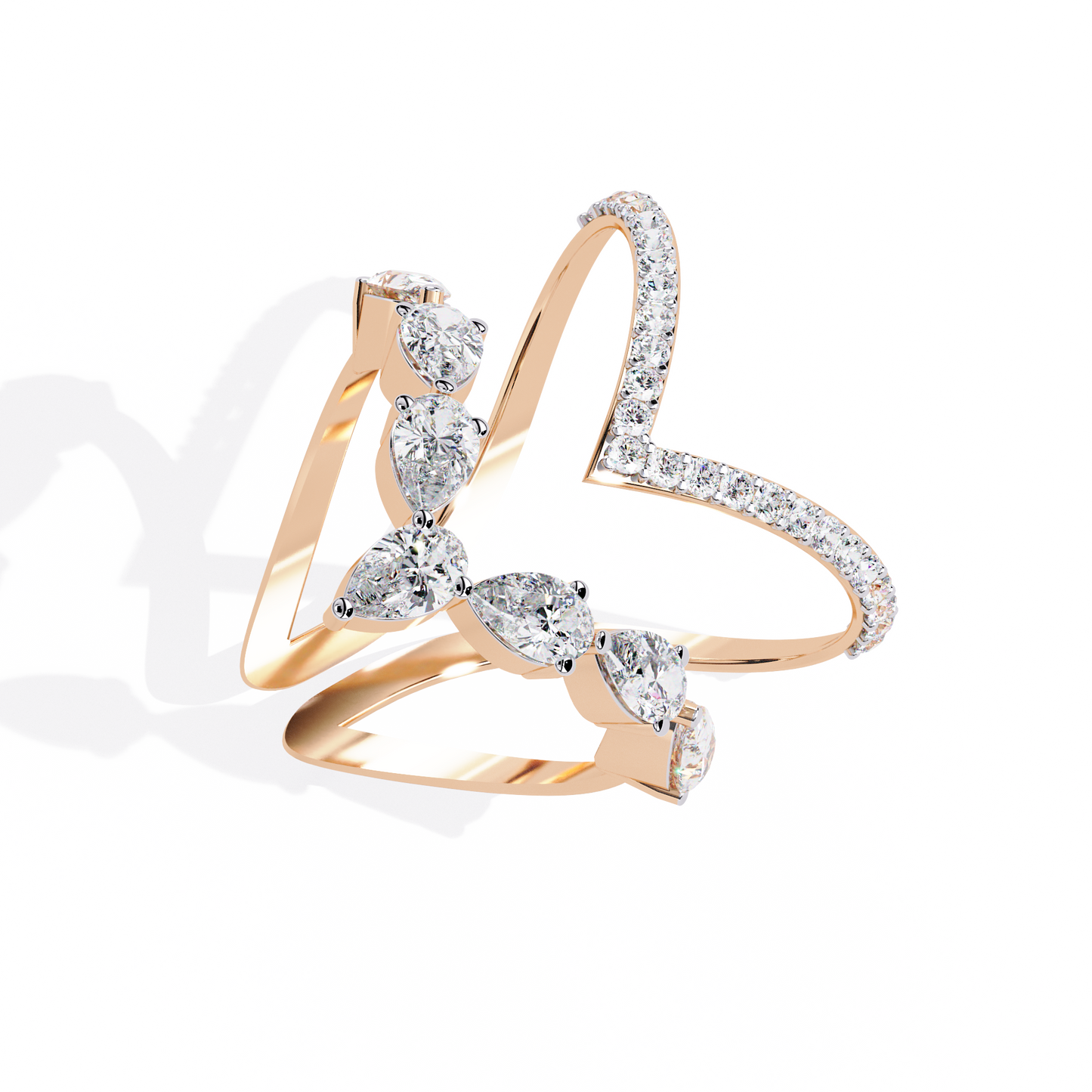 Eclipse Gleam Diamonds Ring