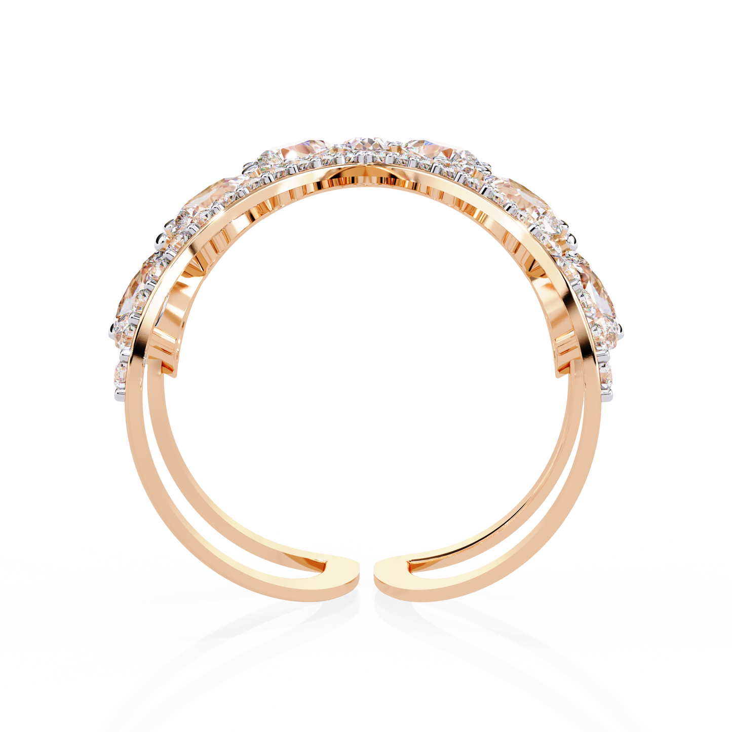 Eclipse Gleam Diamonds Ring