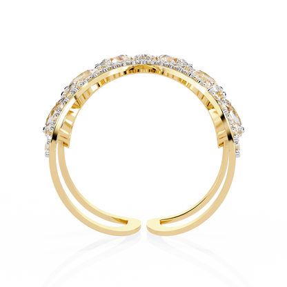 Eclipse Gleam Diamonds Ring