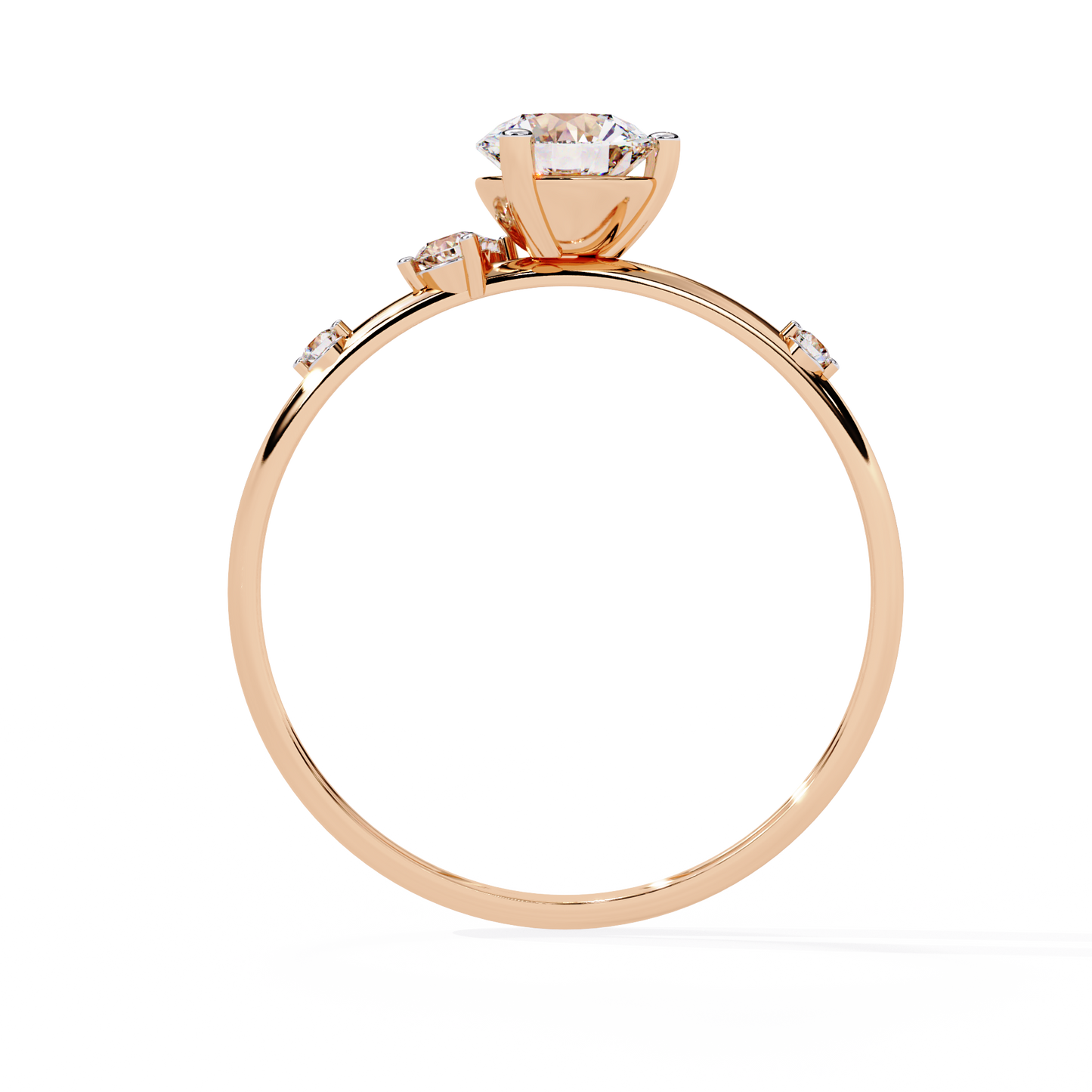 Prima Star Solitaire Ring