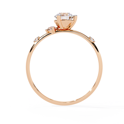 Prima Star Solitaire Ring