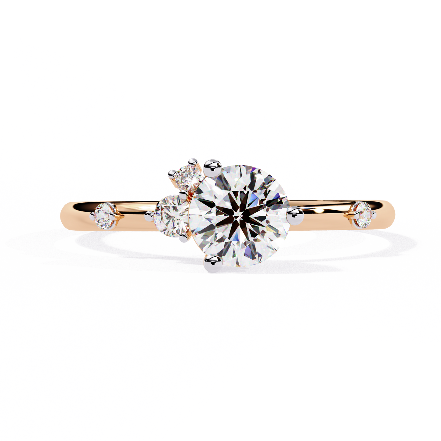 Prima Star Solitaire Ring