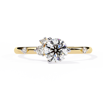 Prima Star Solitaire Ring