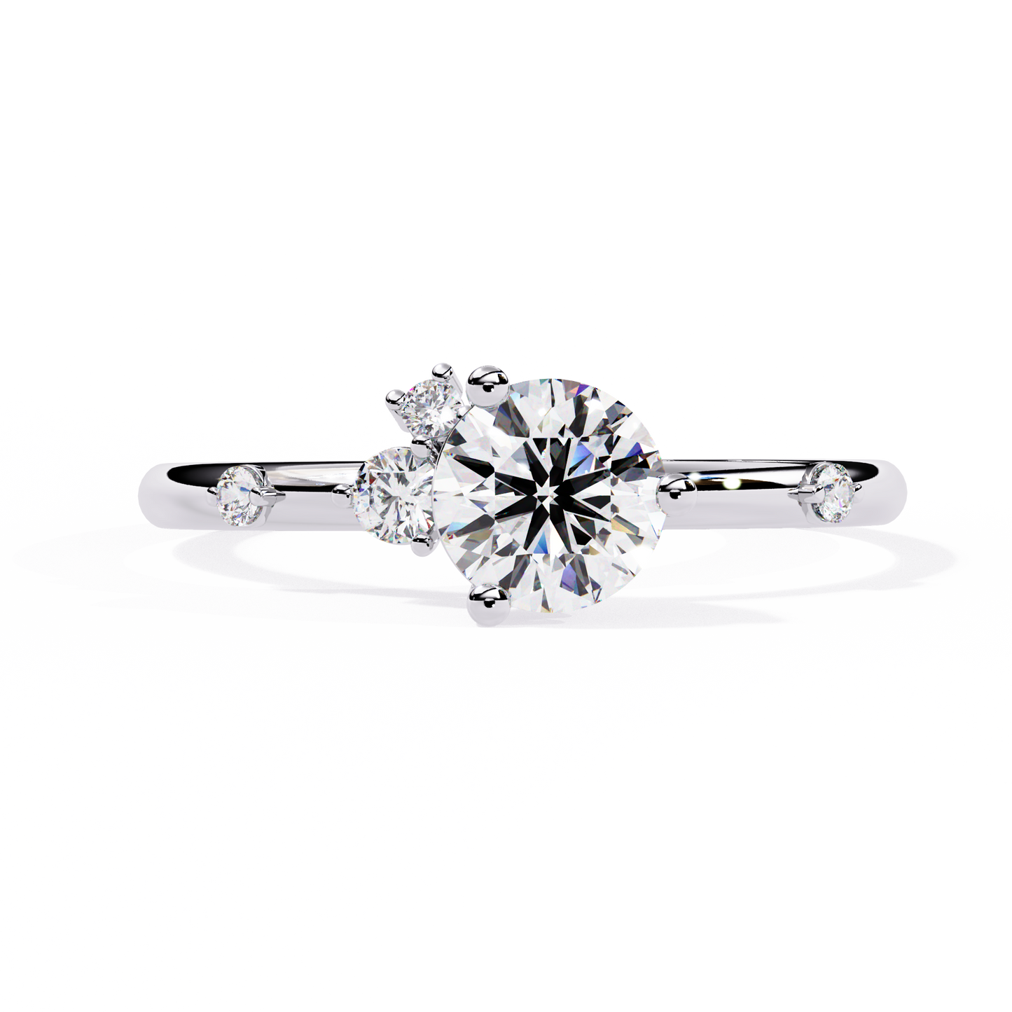 Prima Star Solitaire Ring