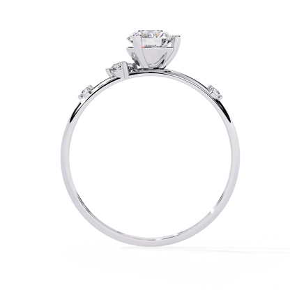 Prima Star Solitaire Ring